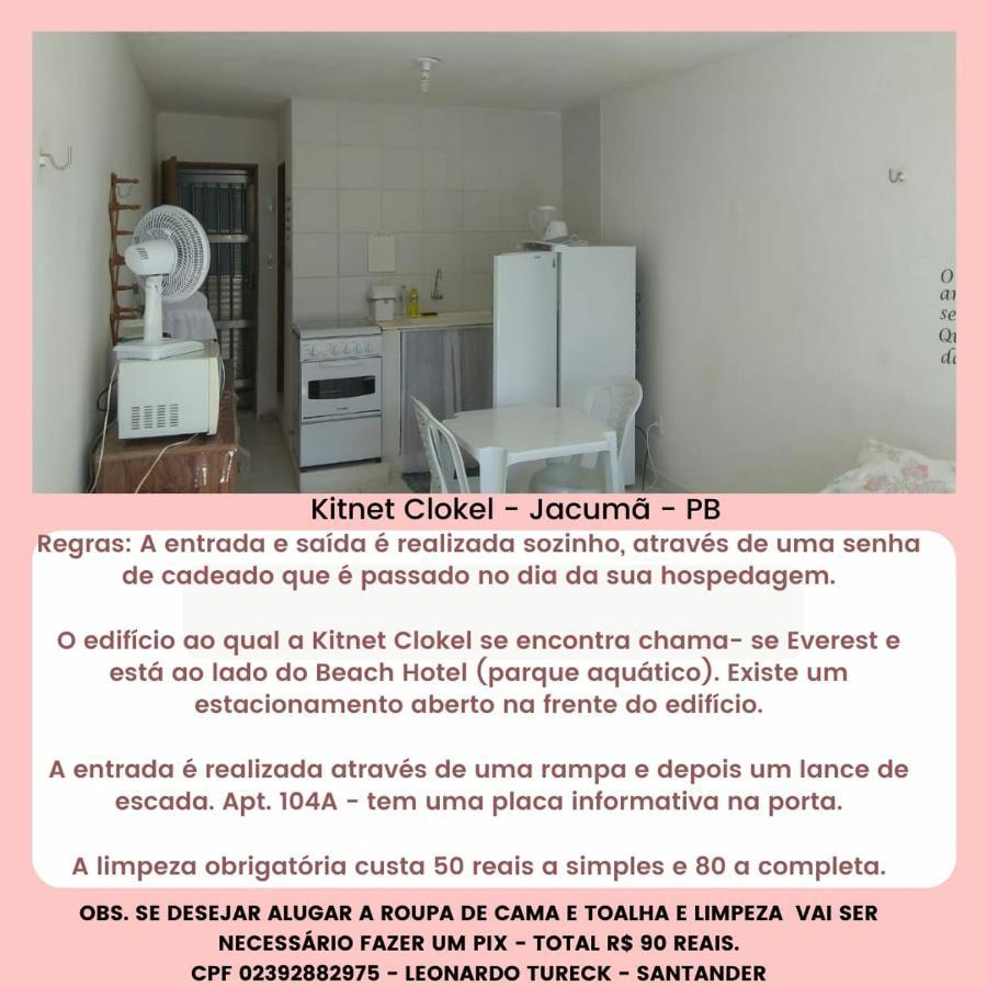 Kitnet Clokel Ap 104 A Apartment Jacuma (Paraiba)